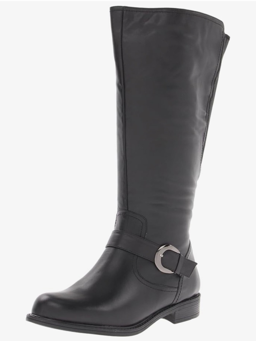 David Tate Women's Branson - Extra Wide Shaft Black Boot 9 M